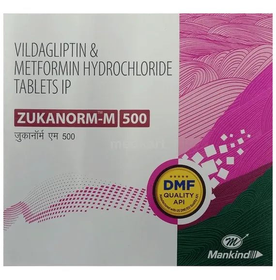 zukanorm m 500mg tablet 20's
